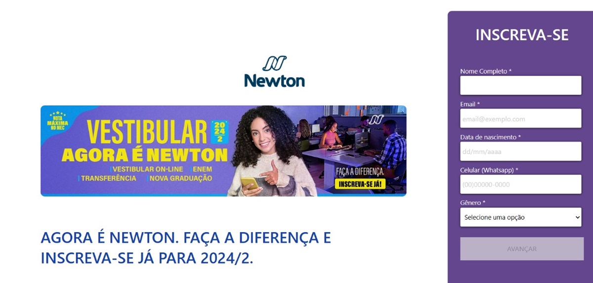 vestibular newton paiva 2025