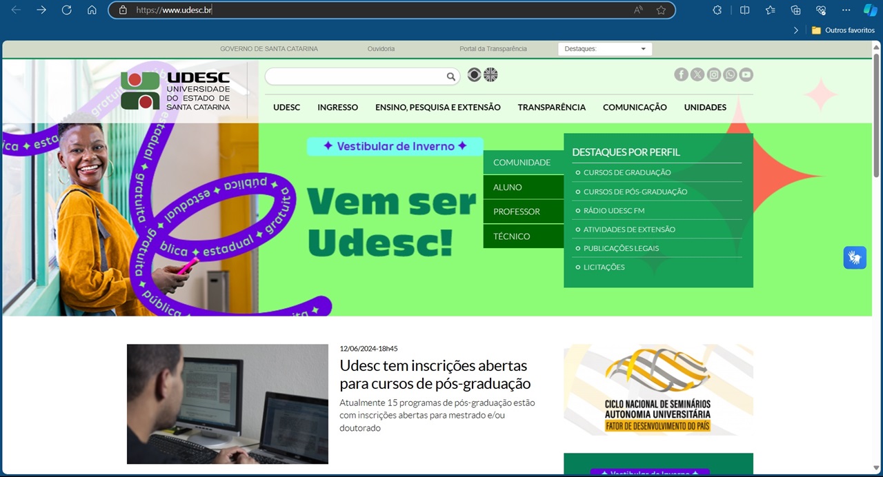 Portal UDESC 