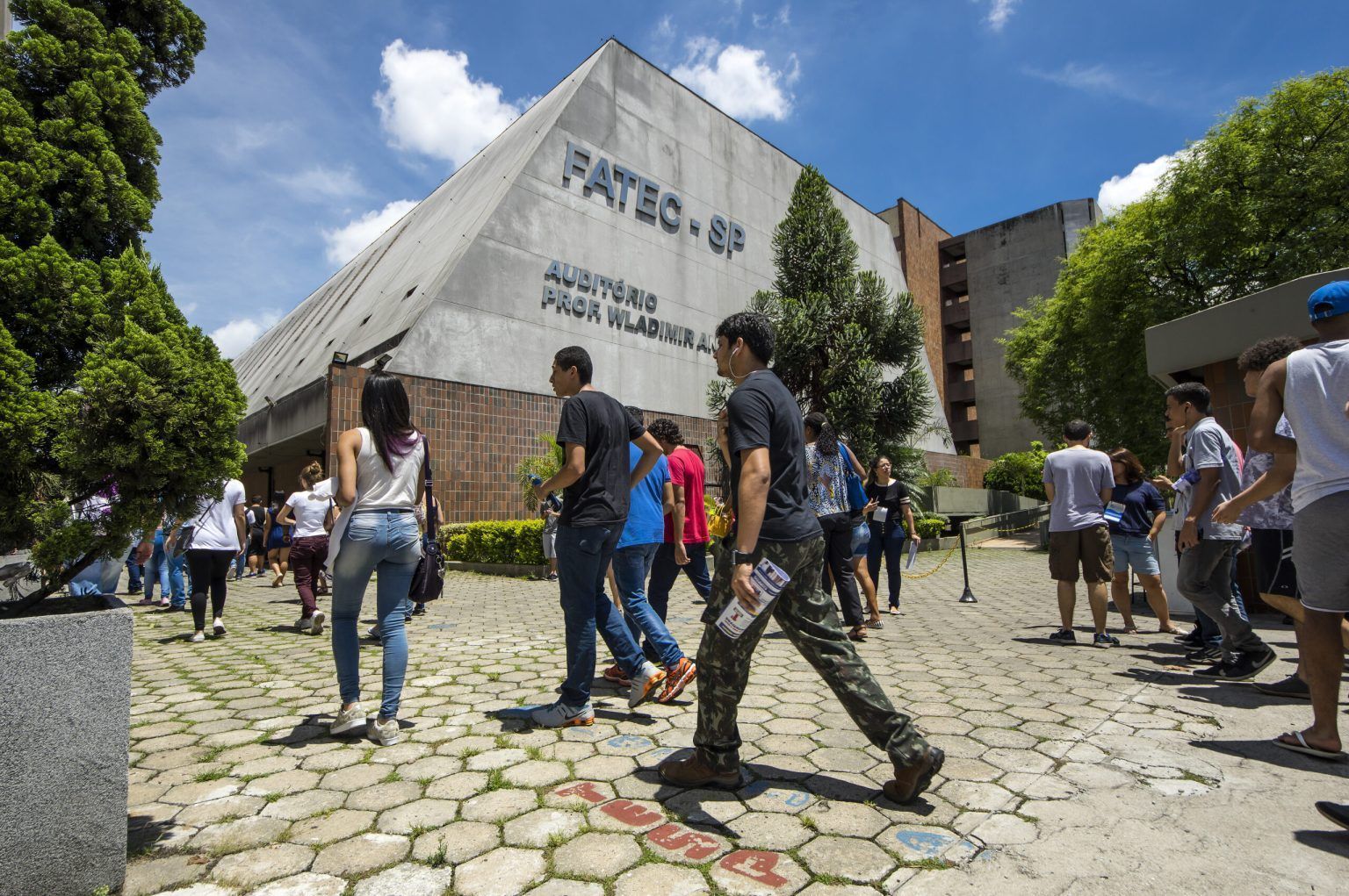 cursos com maior índice de candidatos da FATEC